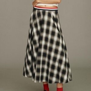 Mare Mare Plaid A-Line Skirt Sz:Xsmall